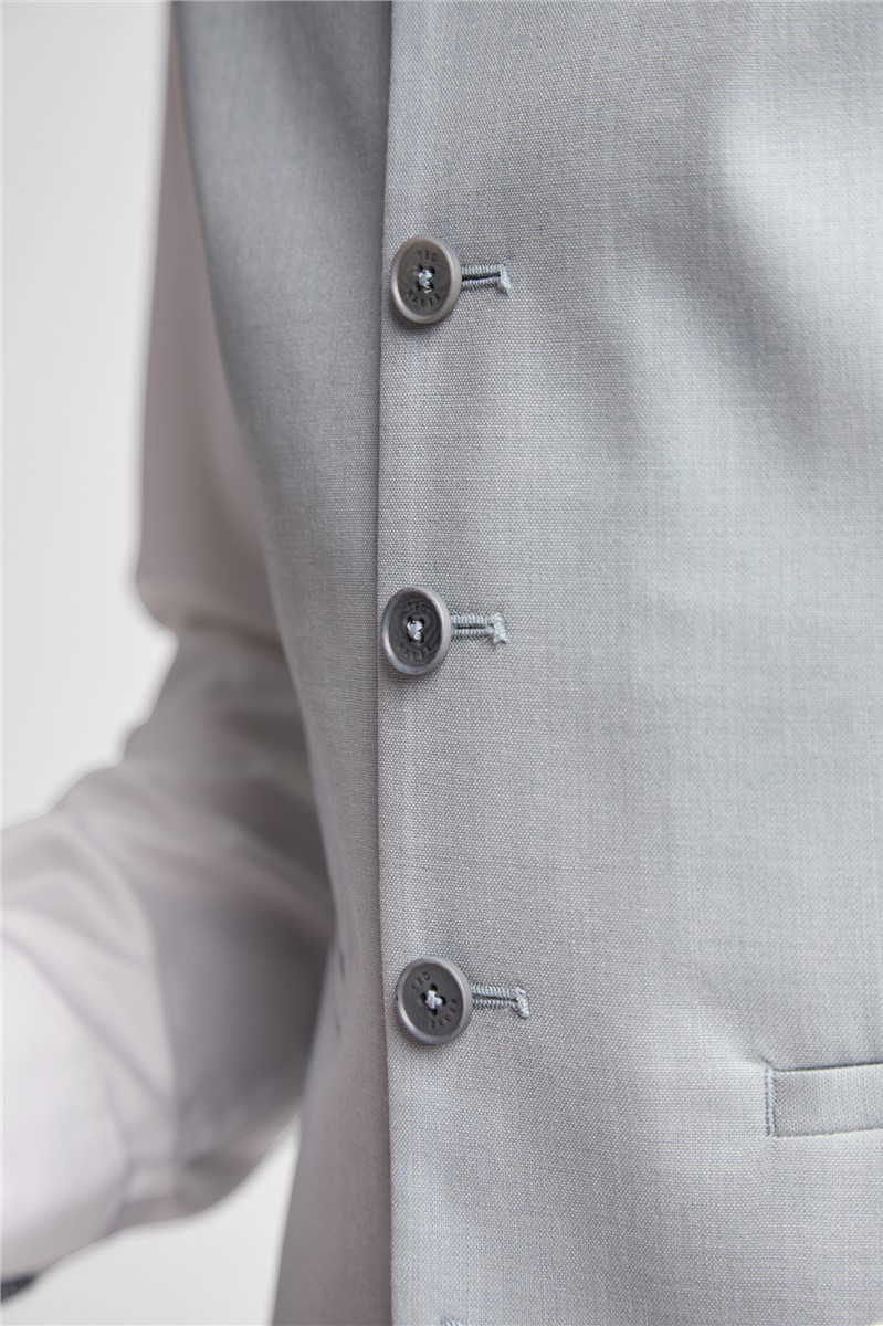 Slim Fit Heath Duck Egg Sharkskin Suit